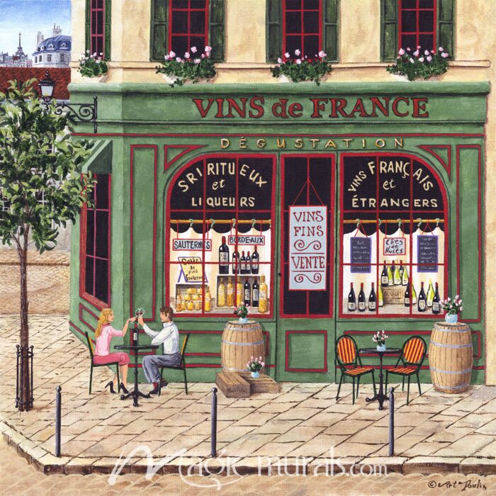 Paris Vins 9520 Wallpaper Wall Mural