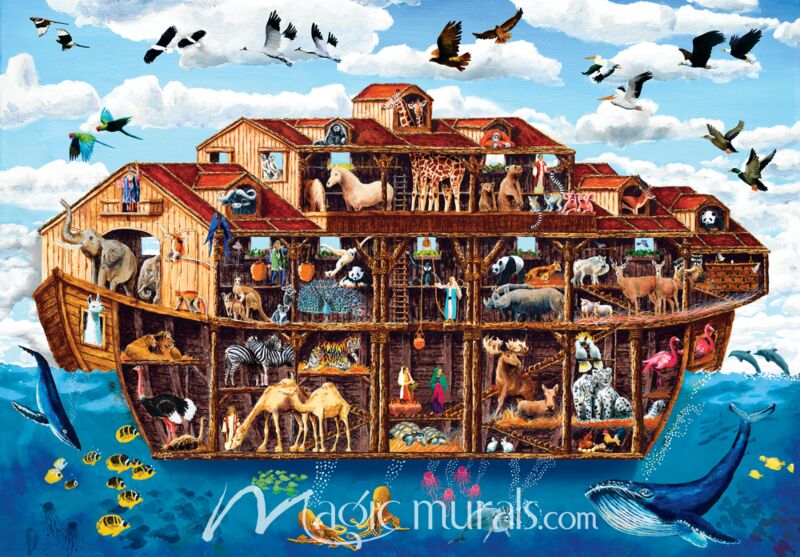 Noah's Ark 9554 Wallpaper Wall Mural