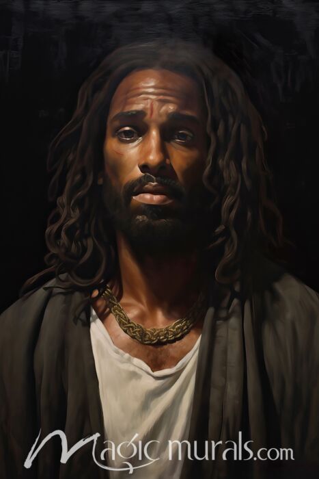 Black Jesus Christ 3976 Wallpaper Wall Mural