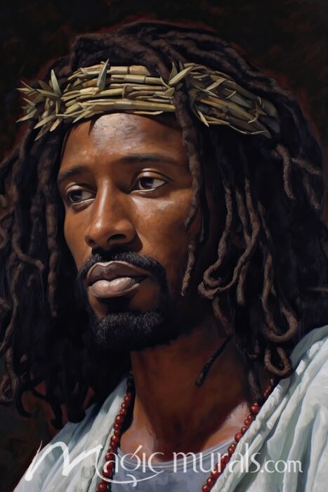 Black Jesus Christ 3977 Wallpaper Wall Mural