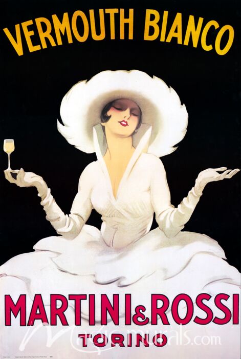 Martini and Rossi Vermouth 6854 Wallpaper Wall Mural