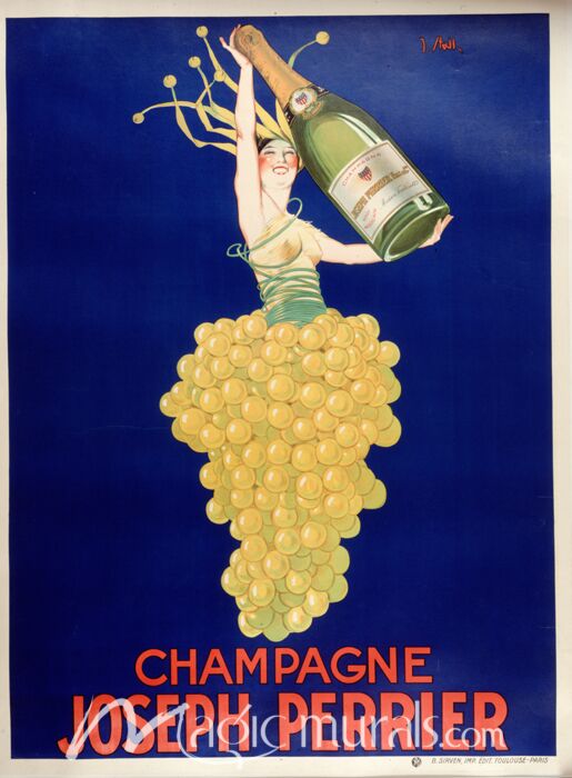 Perrier Champagne 6872 Wallpaper Wall Mural