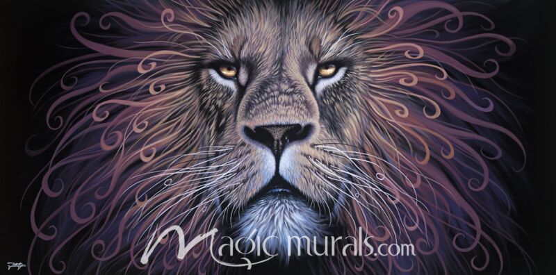 Lion The Curly King 919 Wallpaper Wall Mural