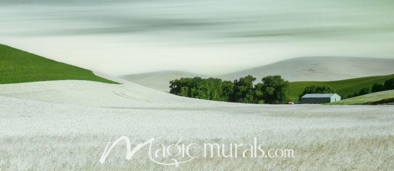 Sweeping Farmland II Wallpaper Wall Mural