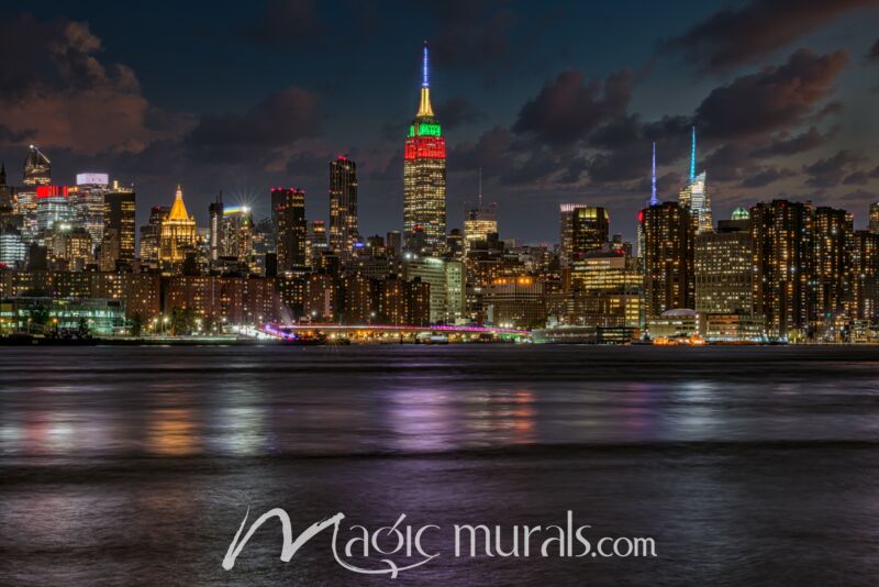 Mid Manhattan Skyline 730 Mural Wallpaper Wall Mural