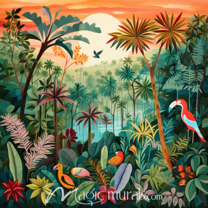 Tropical Paradise Dreams 28 Wallpaper Wall Mural