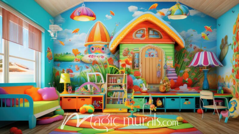 Happy Kids Room 1 Wallpaper Wall Mural