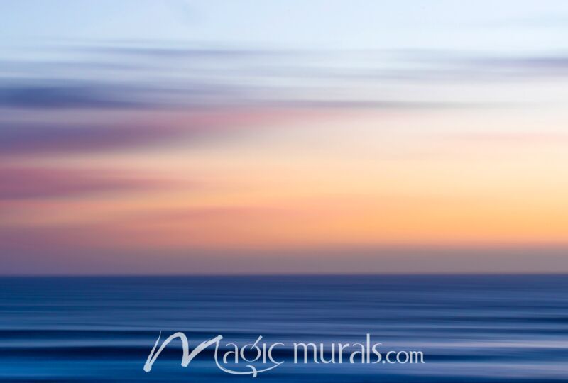 Sunset Seascape Three Wallpaper Wall Mural