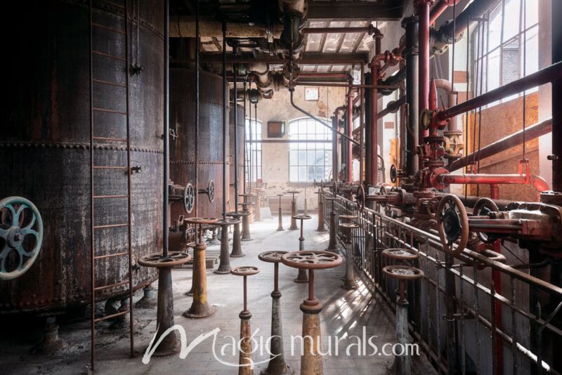 Industrial Heritage Wallpaper Wall Mural