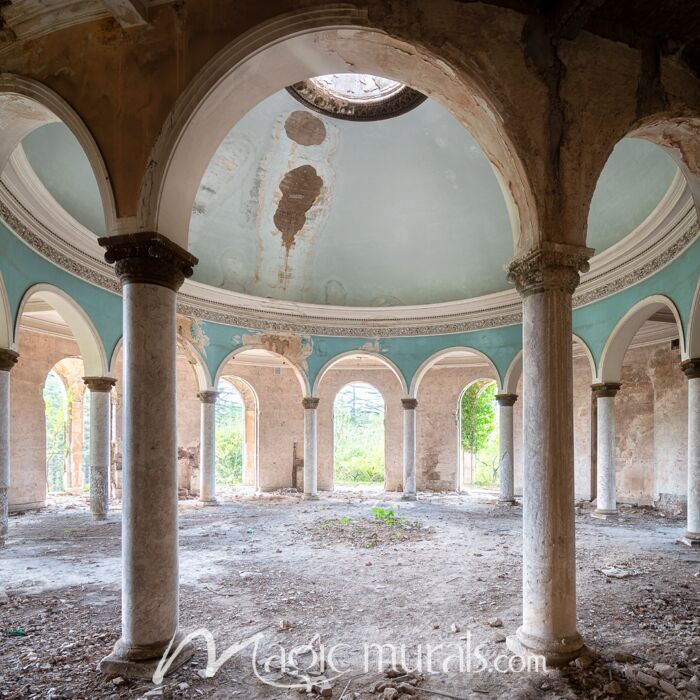 Crumbling Dome Wallpaper Wall Mural