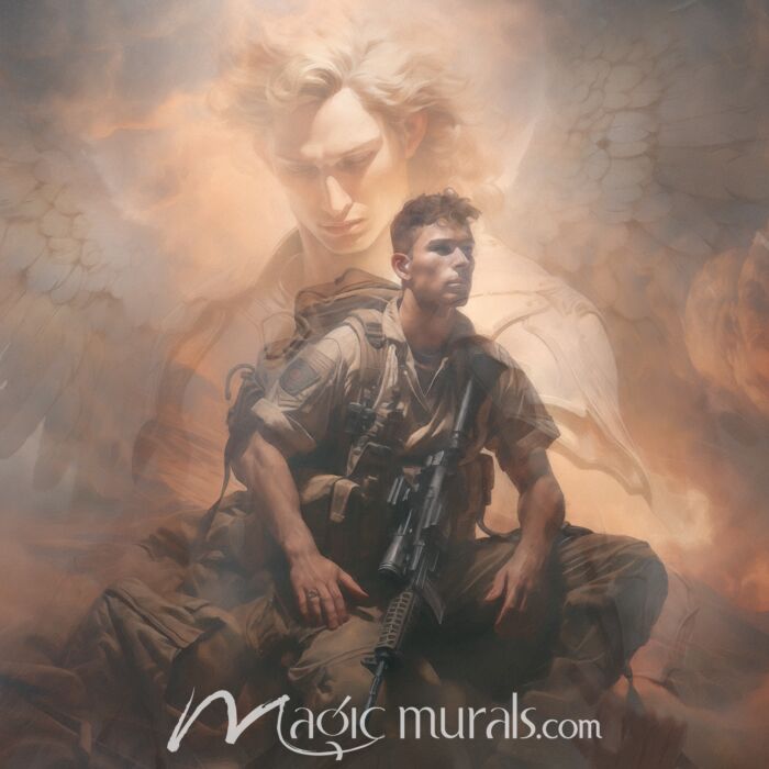 Shield Of Faith Soldier Wallpaper Wall Mural