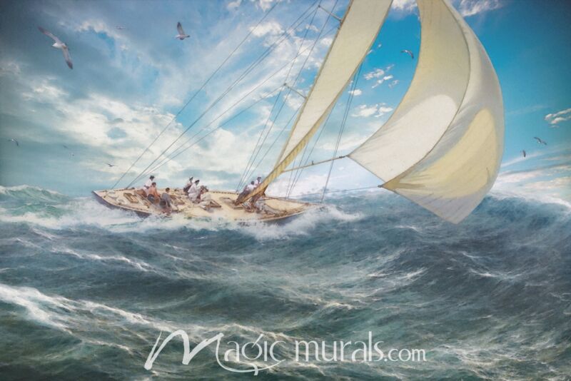 Smooth Sailing Three Wallpaper Wall Mural