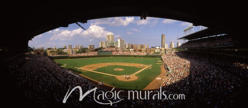 Wrigley Field Stands 9290 Wallpaper Wall Mural