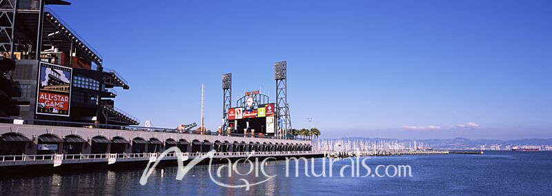 AT+T Baseball Park San Francisco 4186 Wallpaper Wall Mural