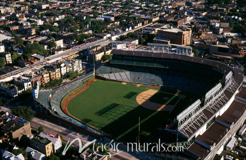 Wrigley Field Chicago 1544 Wallpaper Wall Mural