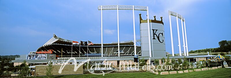 KC Kauffman Baseball Stadium 4191 Wallpaper Wall Mural