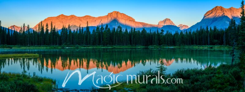 Alberta Mountains 7640 Wallpaper Wall Mural