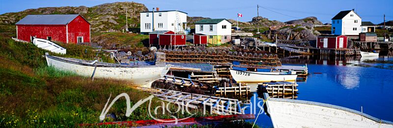 Change Islands Harbor Newfoundland 7652 Wallpaper Wall Mural