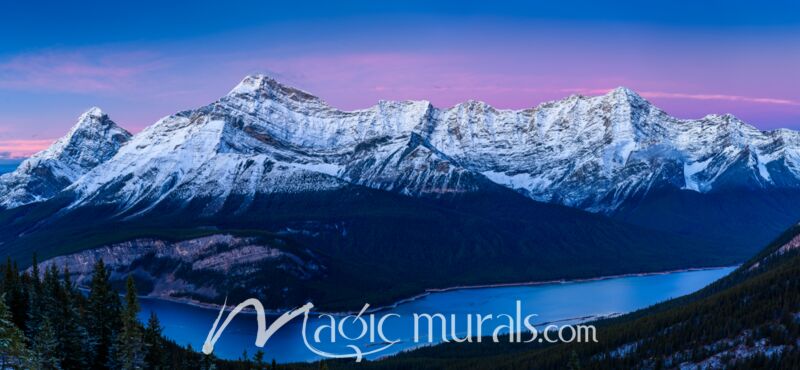 Spray Lakes Rockies 7713 Wallpaper Wall Mural