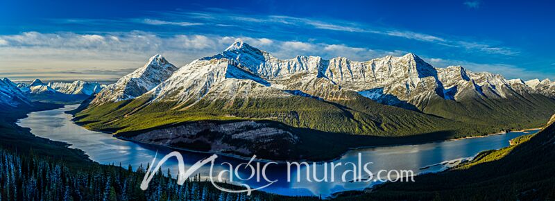 Spray Lakes Rockies 7715 Wallpaper Wall Mural