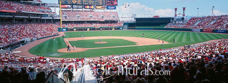 Cardinals at Cincinatti Great American Ballpark 2871 Wallpaper Wall Mural