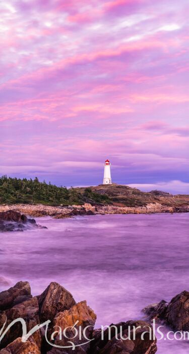 Louisbourg Lighthouse Nova Scotia 2988 Wallpaper Wall Mural