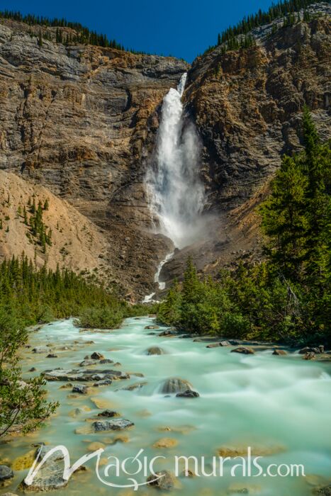 Takakkaw Falls BC 3021 Wallpaper Wall Mural