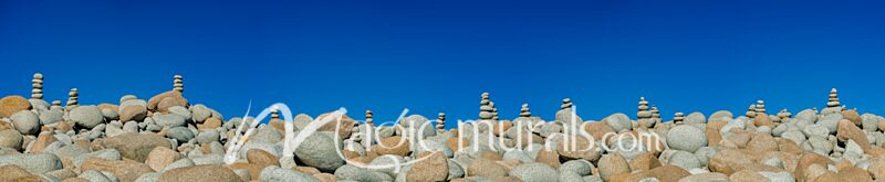 Baja California Rock Cairns 8858 Wallpaper Wall Mural