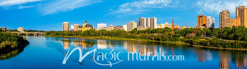 Saskatoon Skyline Saskatchewan 8915 Wallpaper Wall Mural