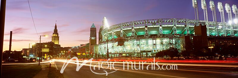 Jacobs Field Cleveland 7118 Wallpaper Wall Mural