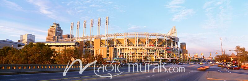 Jacobs Field Stadium Cleveland 7119 Wallpaper Wall Mural