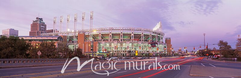 Jacobs Field Roadside 7121 Wallpaper Wall Mural