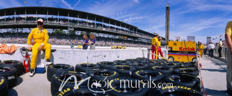 Indianapolis Speedway Brickyard 400 Wallpaper Wall Mural