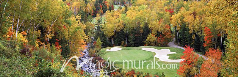 Golf in New England III Wallpaper Wall Mural