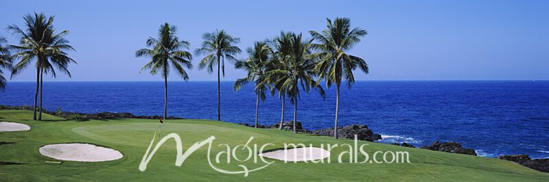 Kona Country Club Golf Wallpaper Wall Mural