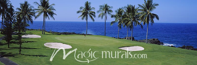 Kona Country Club Golf III Wallpaper Wall Mural