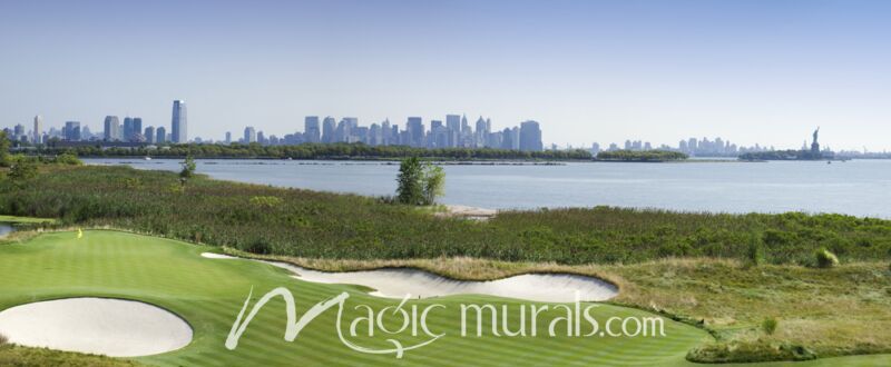 Liberty National Golf Club Jersey City Wallpaper Wall Mural