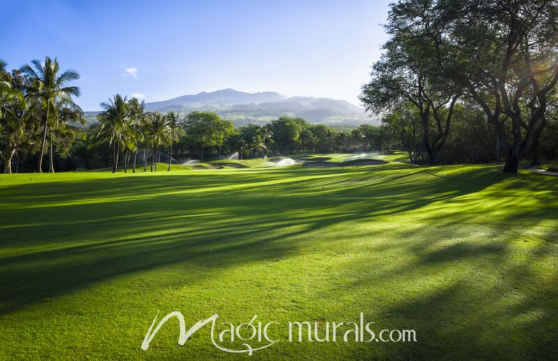 Makena Golf Course Maui Hawaii Wallpaper Wall Mural