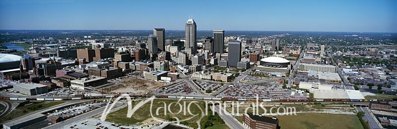 Denver Skyline 4104 Wallpaper Wall Mural