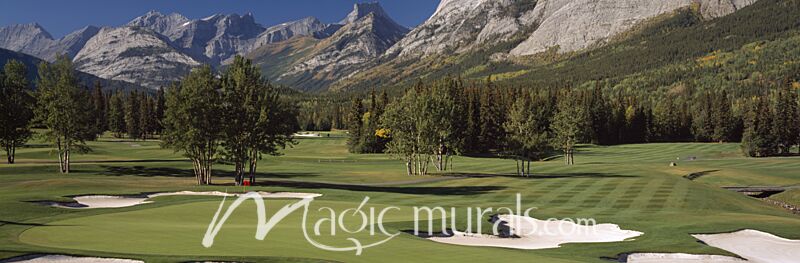 Mt Kidd Golf Calgary Wallpaper Wall Mural