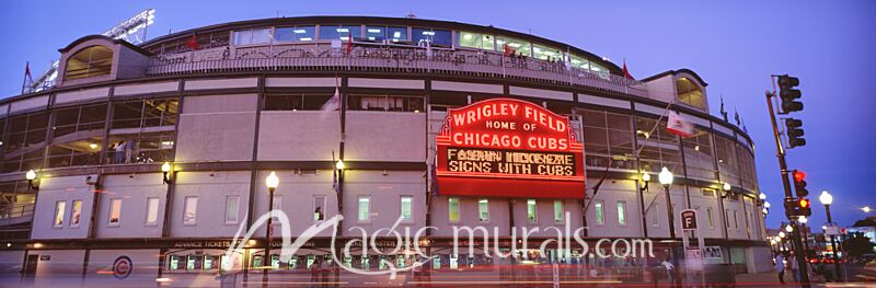 Wrigley Field Chicago Cubs 2057 Wallpaper Wall Mural