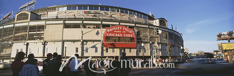 Wrigley Field Chicago Cubs 2059 Wallpaper Wall Mural