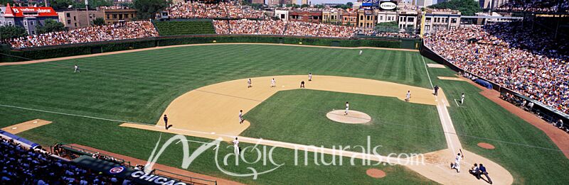 Chicago Cubs Wrigley 7694 Wallpaper Wall Mural