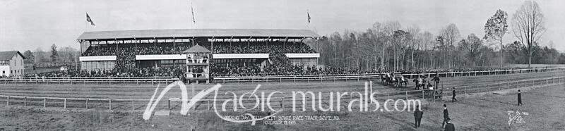 1915 Bowie MD Race Track 7167 Wallpaper Wall Mural