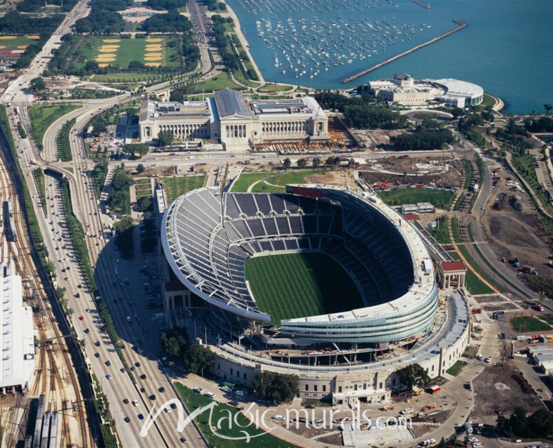 Soldier Field Chicago 5957 Wallpaper Wall Mural