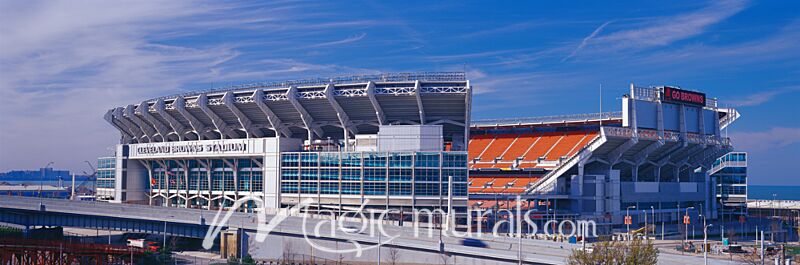 Cleveland Browns Stadium 6444 Wallpaper Wall Mural